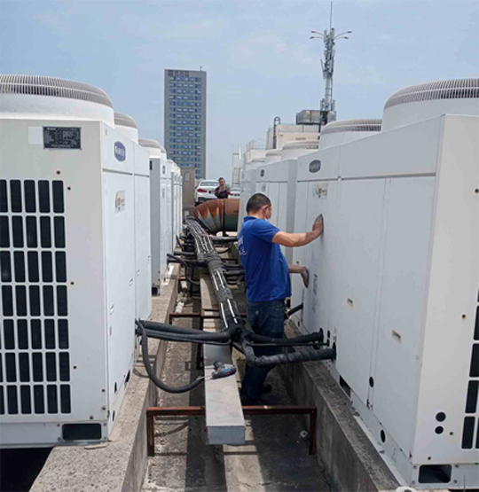 龙海中央空调制热和不制冷系统维修方法